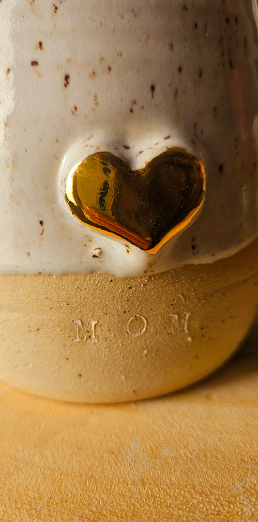 Traumhafter ,,MOM" Gold Becher🫶