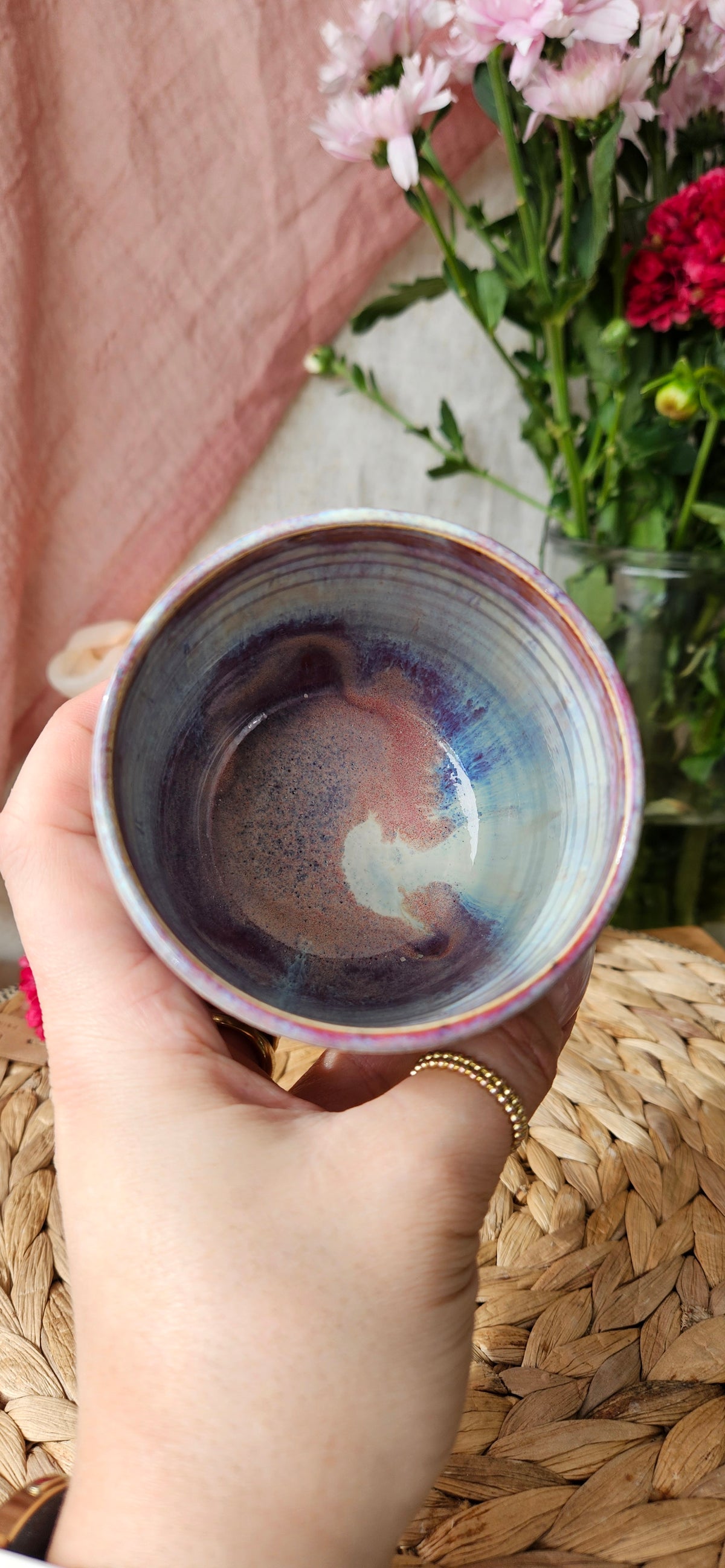 Traumhafter Becher in Lila 🌷💫