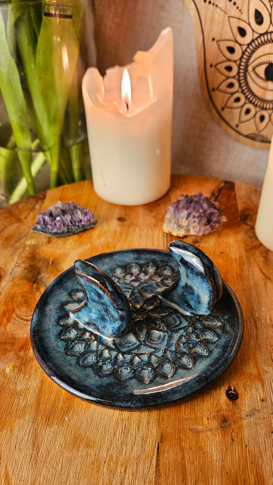 Traumhaft schöner Kartenhalter in Blau💙🌙