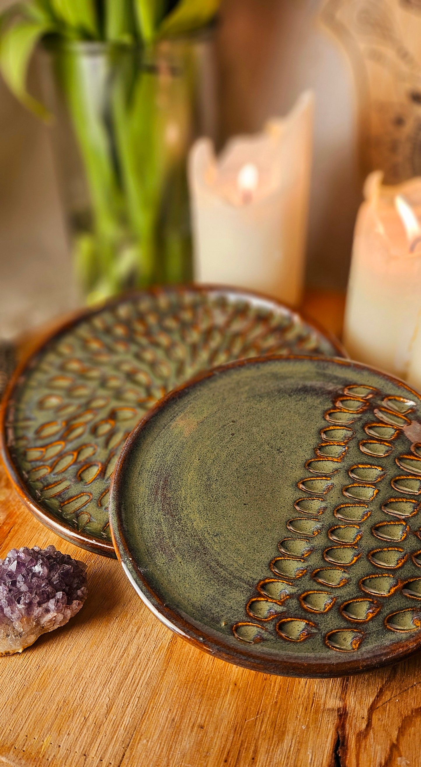 Traumhaftes Teller Set in Waldgrün💚🫶