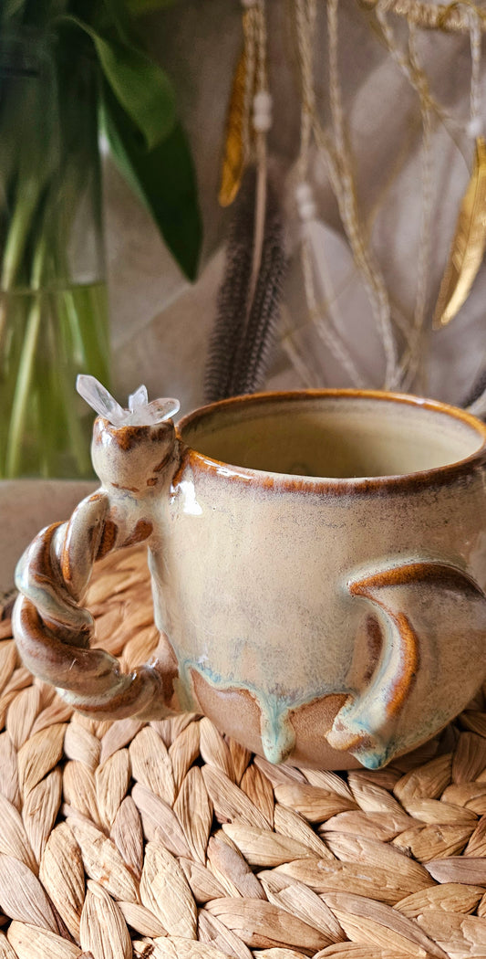 Magische Mondbecher mit Bergkristalle 🌙✨️🧘♀️