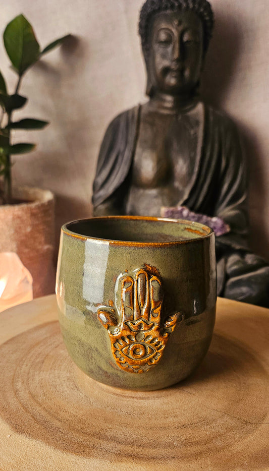 Traumhafter ,,Hamsa" Hand Becher