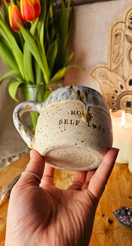 Wunderschöne ,,More Self Love" Tasse in Beige🤎🫶