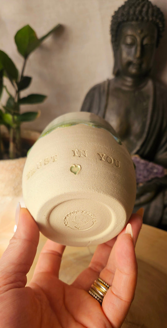 Wunderschöner ,,Trust in you" Becher 💚