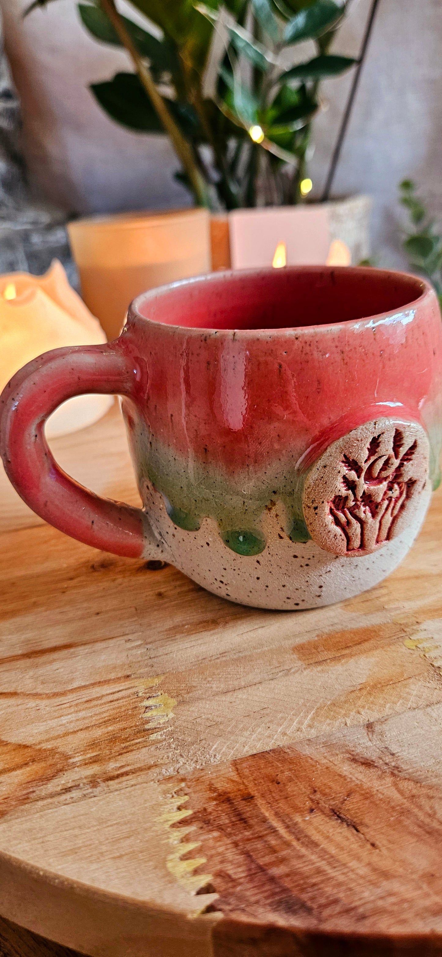 Wunderschöne Kaffetasse in kraftvollen Farben🫶✨️🌷 B-Ware