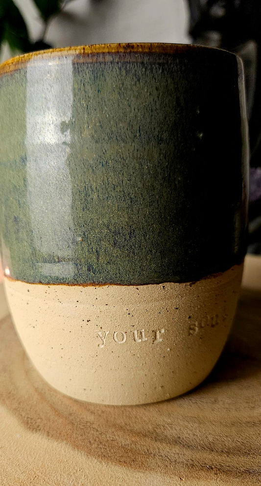 Wunderschöner ,,your soul is art" Becher🫶