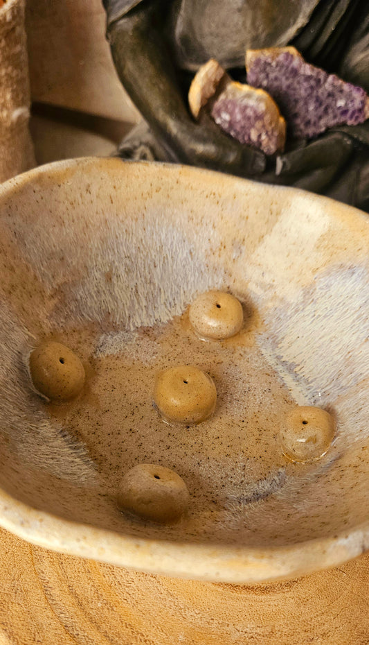 Wunderschöne handgeformte Räucherschale ✨️🌙