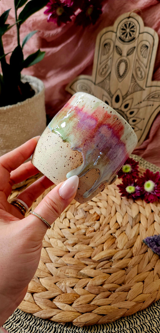 Wunderschöner ,,More Self Love" Becher mit Goldherzen "🌷🌸