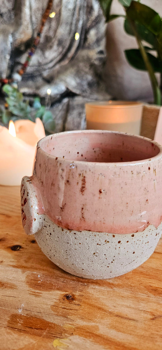 Zauberhafte Tasse in Rosè 💕 B-Ware