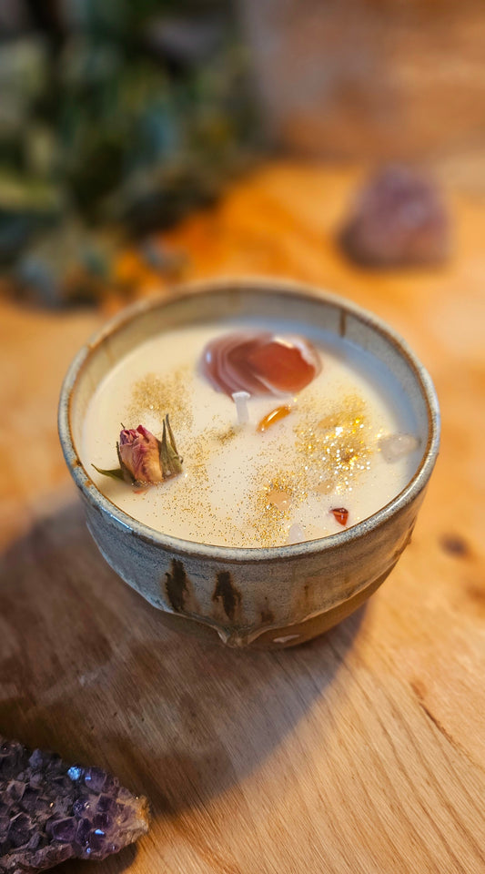 Kristallkerze ,,Be the ligt" Pumkin 🔮✨️