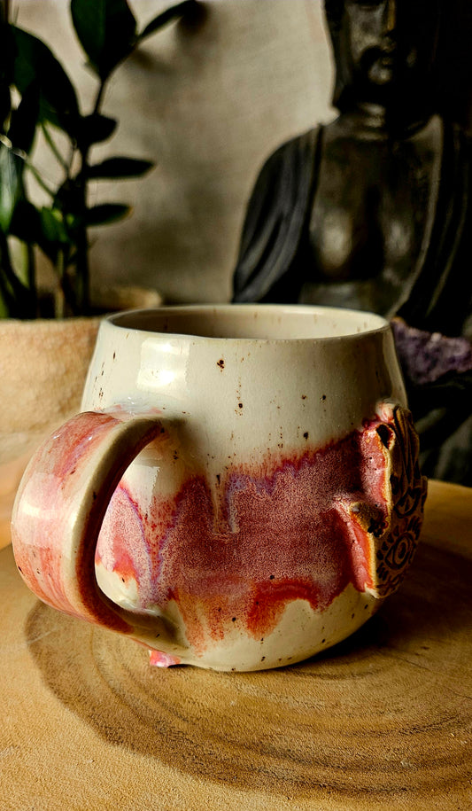 Traumhafte ,,Hamsa" Hand Tasse✨️ B-Ware