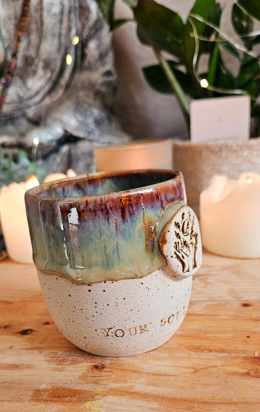 Wunderschöner ,,your soul is art " Becher 💚🫶