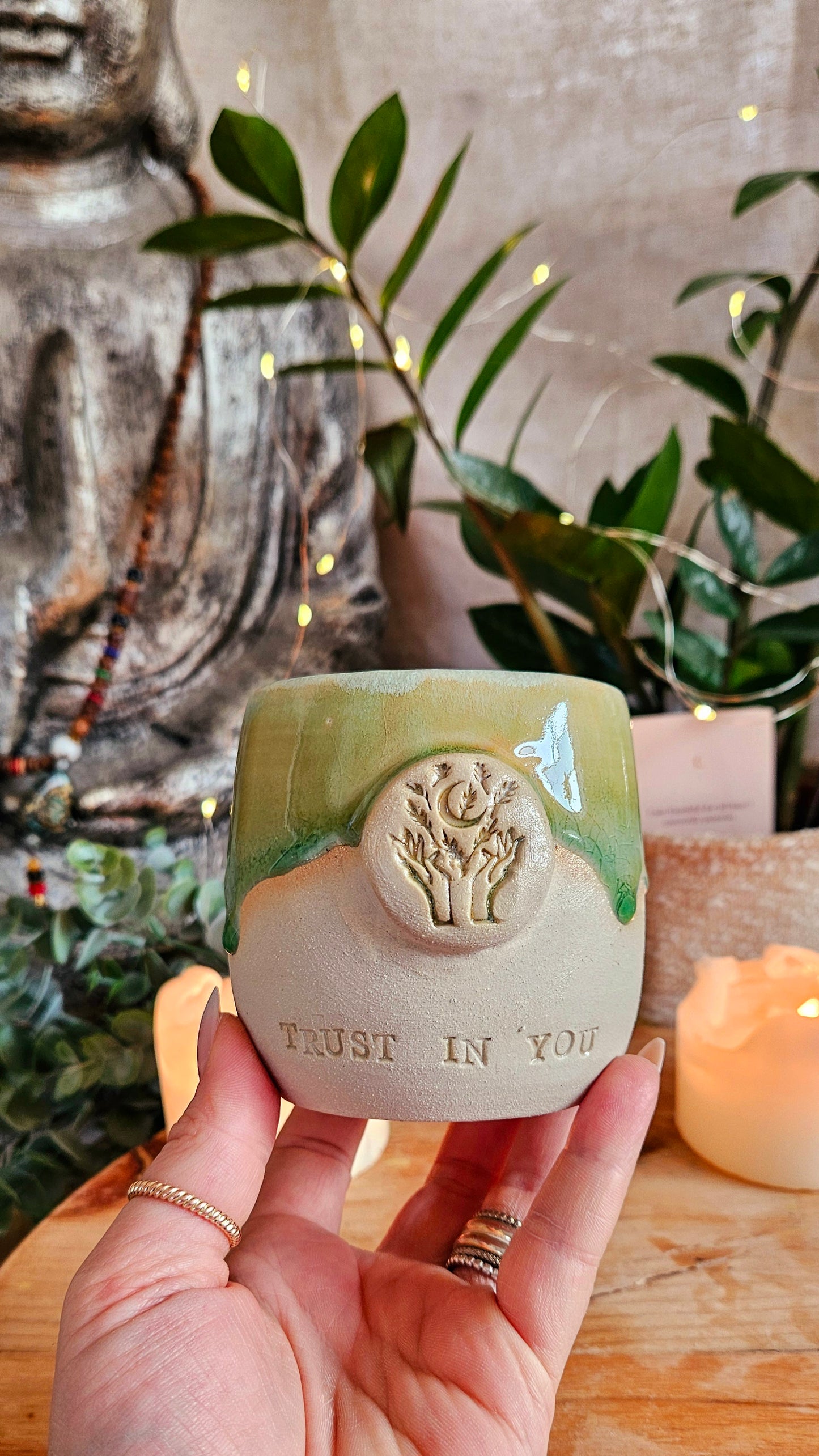 Wunderschöner ,,Trust in you" Becher ✨️ 💚