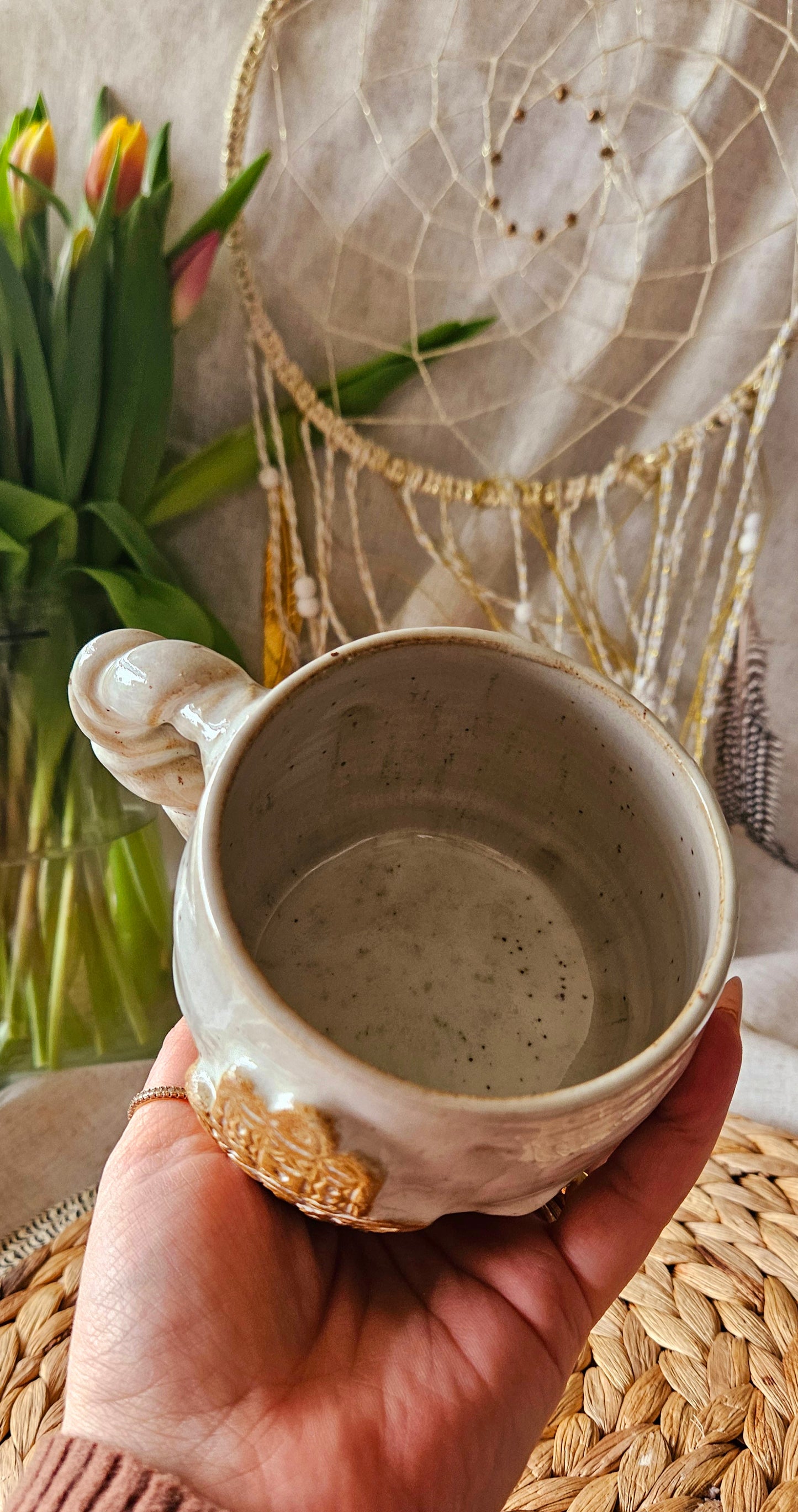 Wunderschöne ,,Hamsa Hand" Tasse🪬✨️