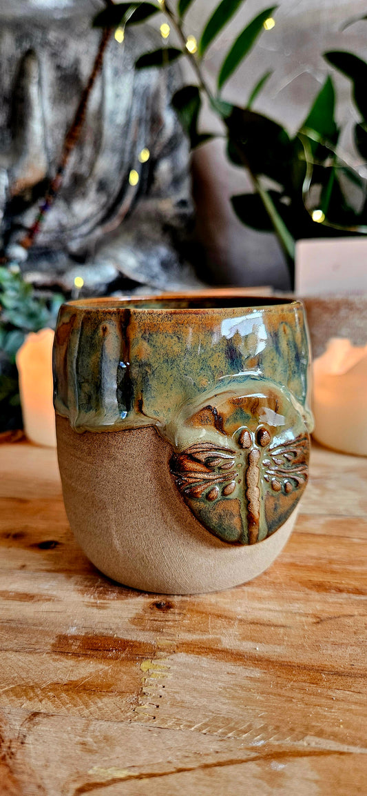 Traumhaft schöner ,,Libellen" Becher✨️🧚♀️