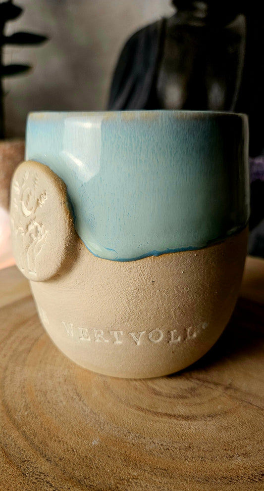 Farbenfroher ,,Ich bin Wertvoll " Becher