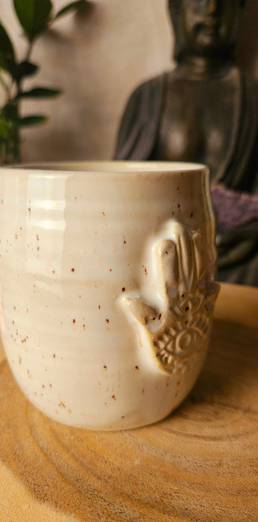 Zauberhafter ,,Hamsa" Hand Becher🌙