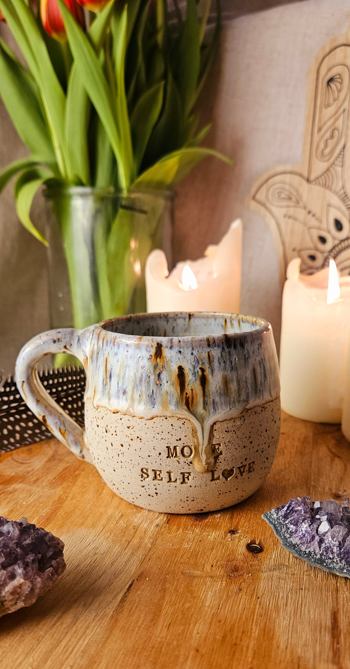 Wunderschöne ,,More Self Love" Tasse in Beige🤎🫶