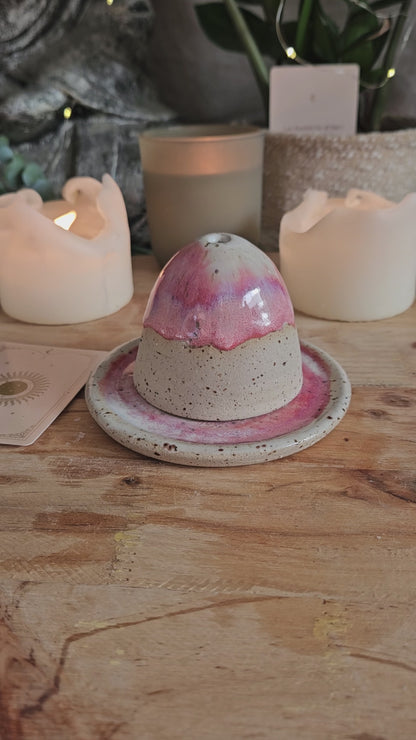 Wunderschöner Räucherstövchen in Pink💗🌙