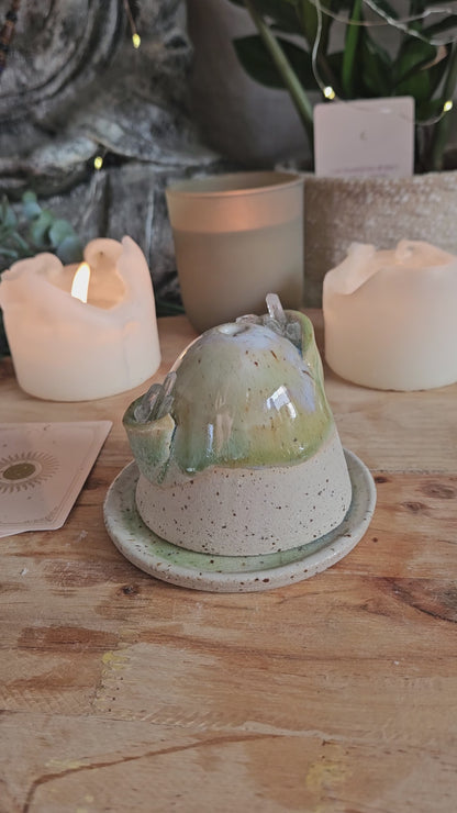 Kristall Räucherstövchen🫶✨️B-Ware