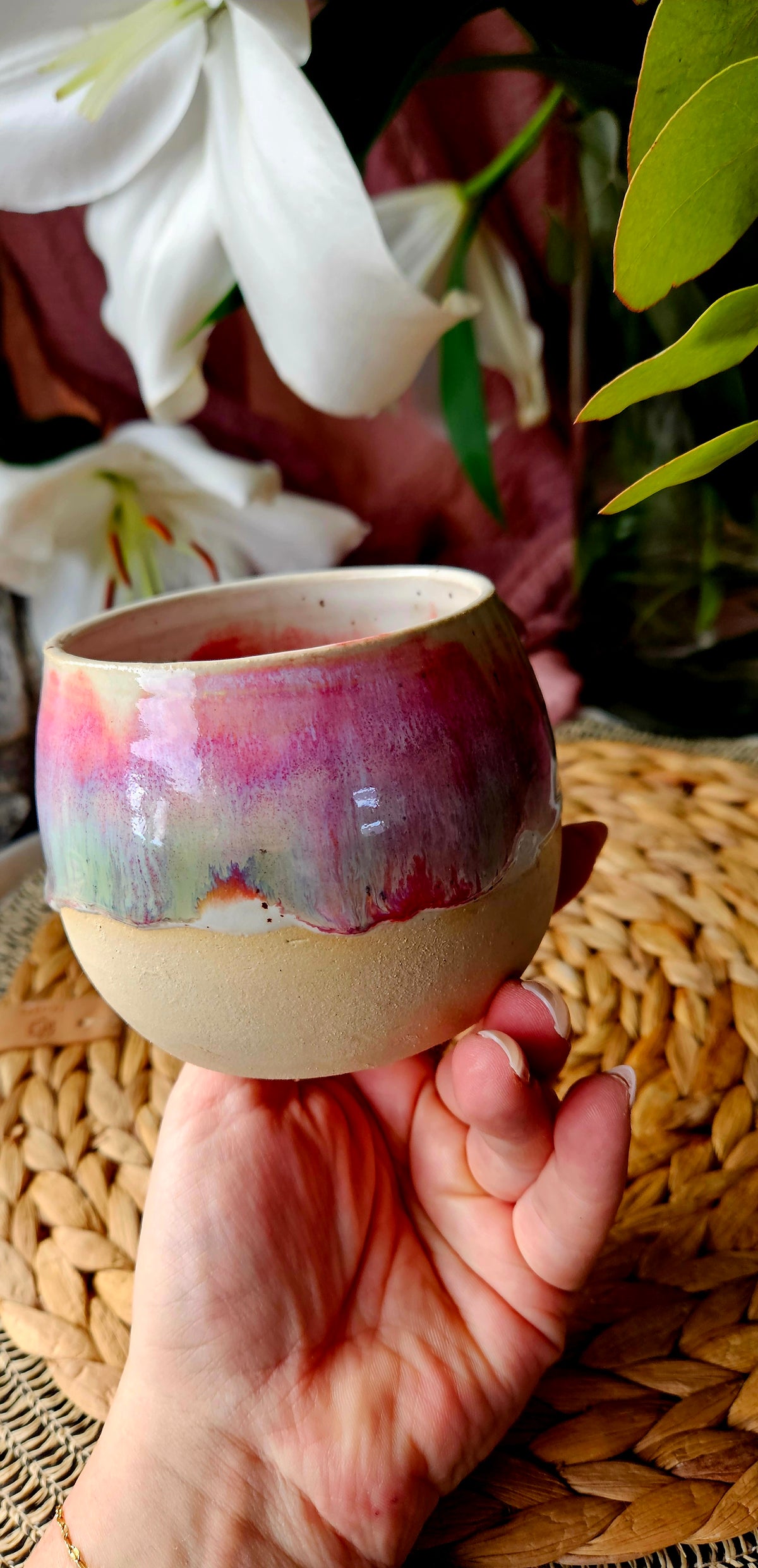 Traumhafte ,,Sonnen" Tasse in atemberaubenden Farben 🧚‍♀️💫🫶