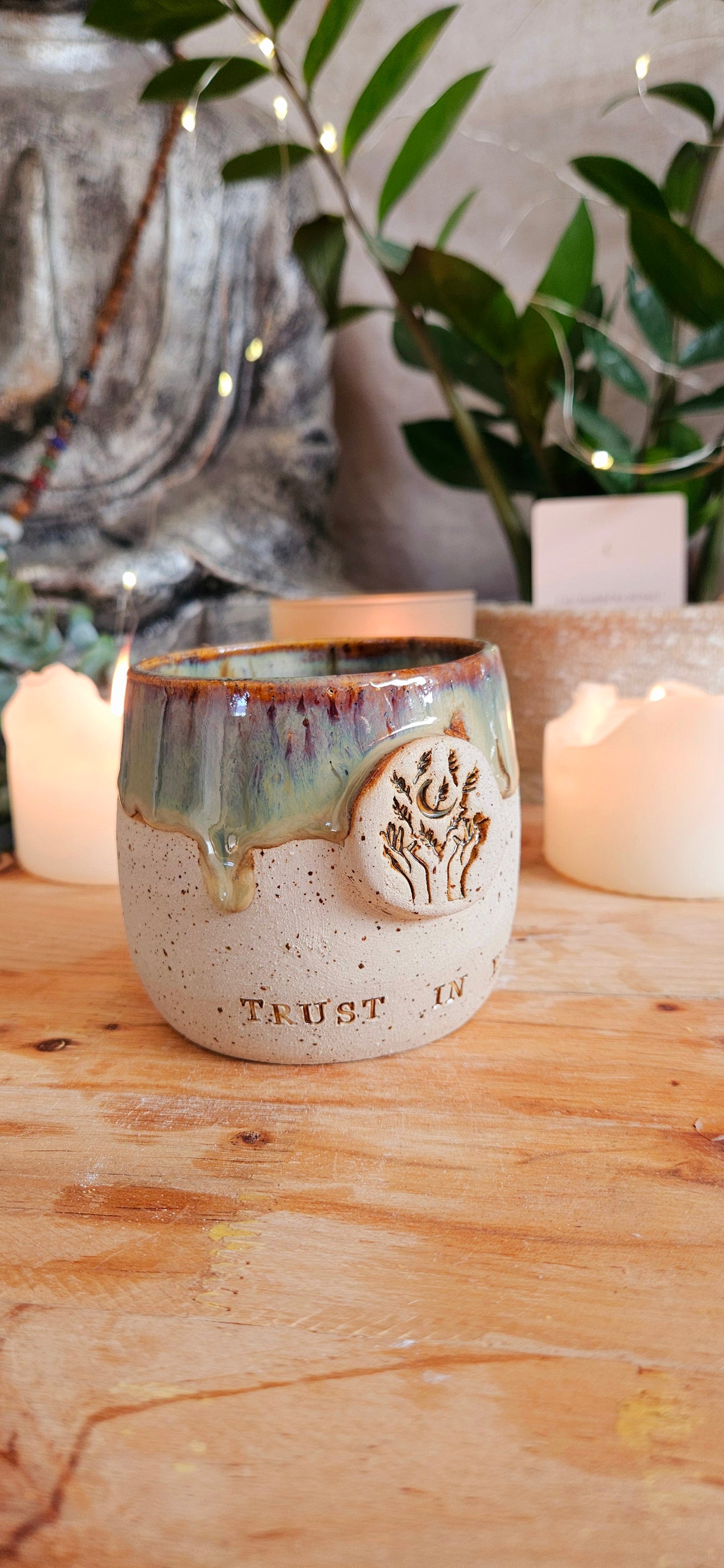 Einzigartiger ,,Trust in you" Becher💚