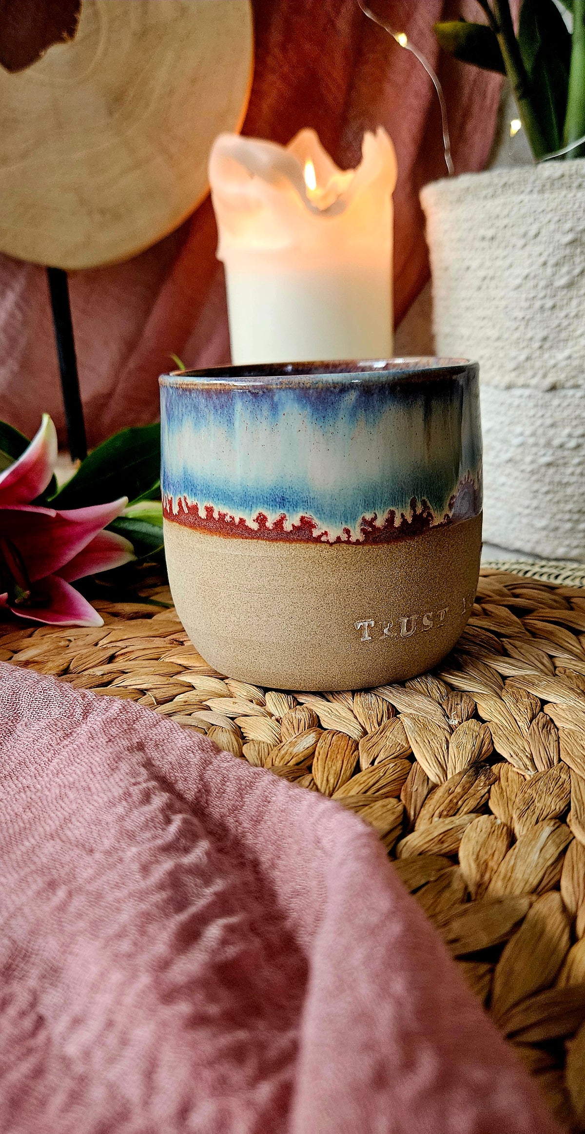 Traumhaft schöner ,,Trust your light Becher"🌷🫶