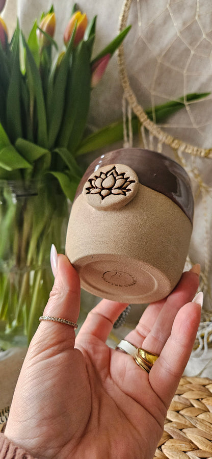 Ausdrucksstarker ,,Lotus" Becher🧘‍♀️✨️