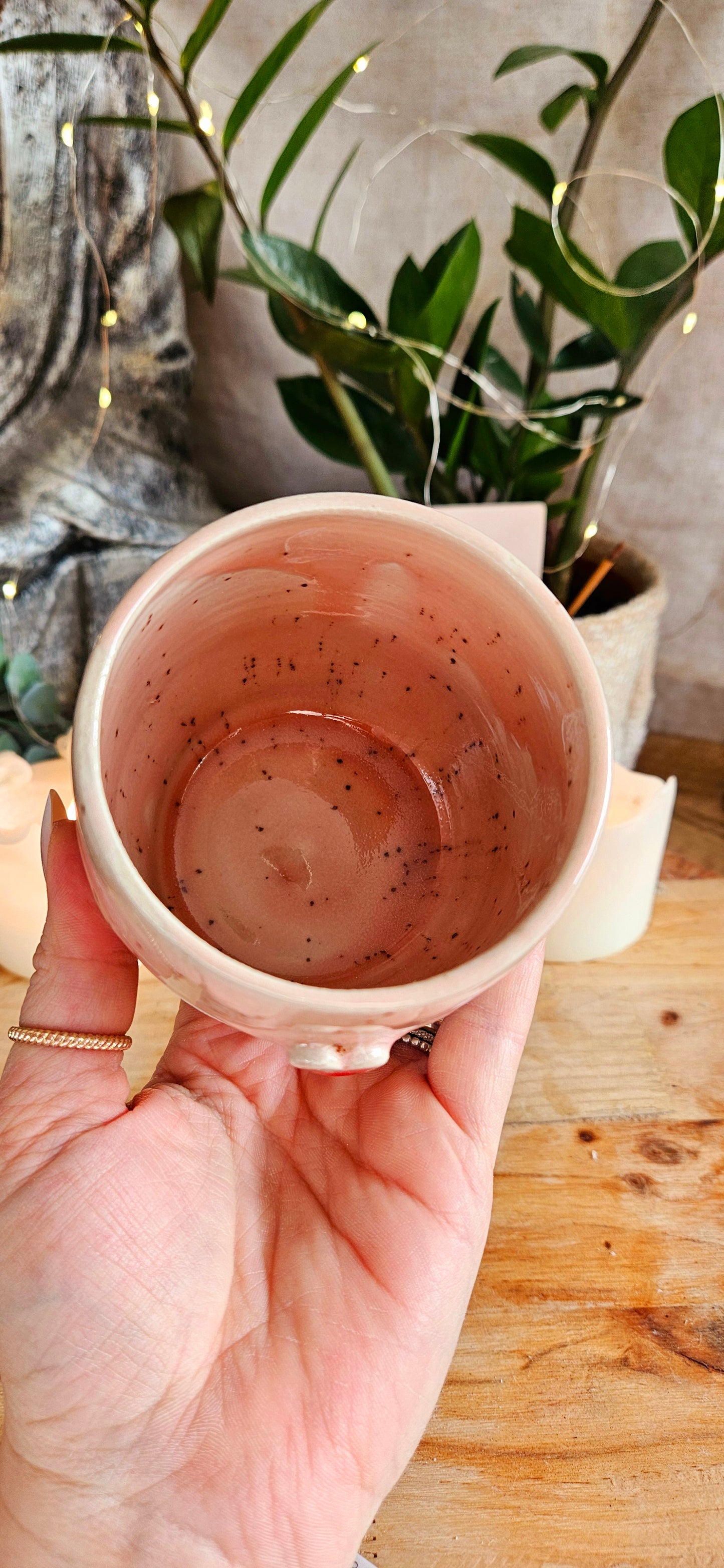 Wunderschöner ,,Herzbecher" in Rosa 💗✨️ B-Ware