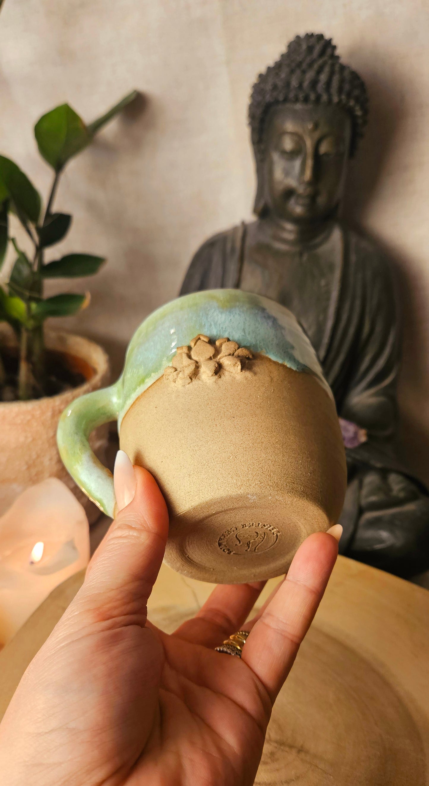Wunderschöne ,,Lotus" Tasse B-Ware💚