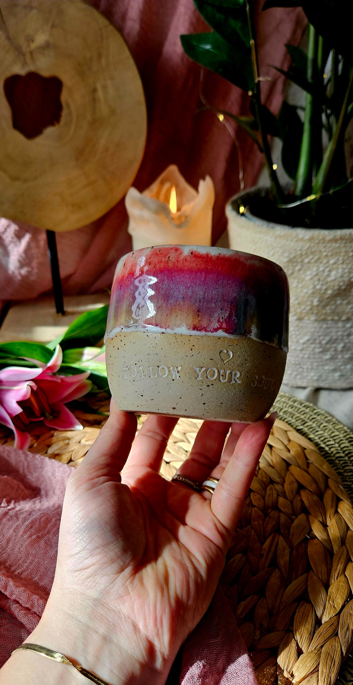 Atemberaubender ,,Follow your  Soul" Becher 🌷🥰💫