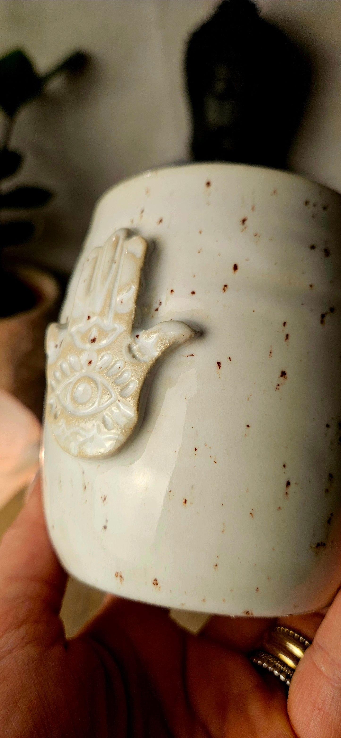 Zauberhafter ,,Hamsa" Hand Becher🌙