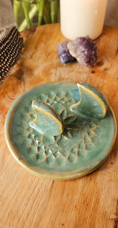 Wunderschöner Kartenhalter in Türkis🫶🧘‍♀️ B-Ware