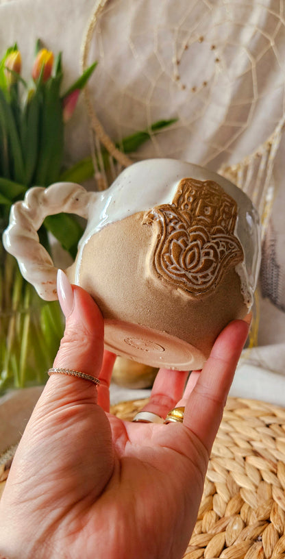 Wunderschöne ,,Hamsa Hand" Tasse🪬✨️