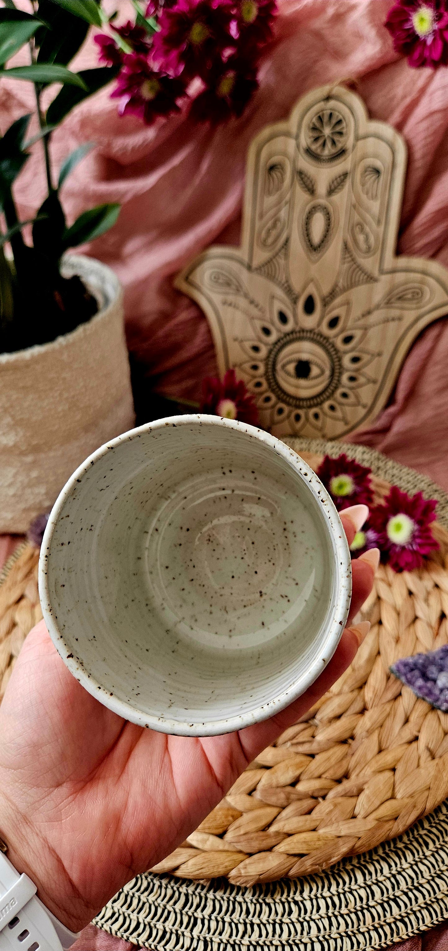 Traumhaft schöner Mondphasen Becher mit Gold🧘‍♀️✨️🫶