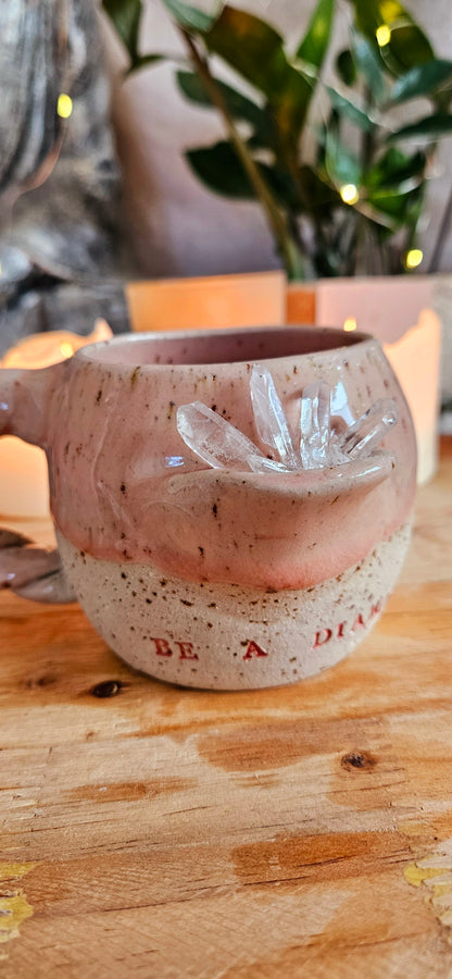 Atemberaubende ,,Be a Diamond" Tasse B-Ware