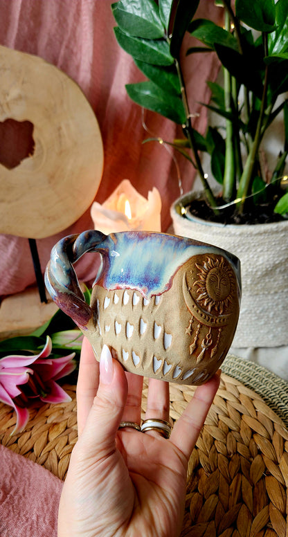 Traumhaft schöne Sonne/Mond Tasse🌕🌙