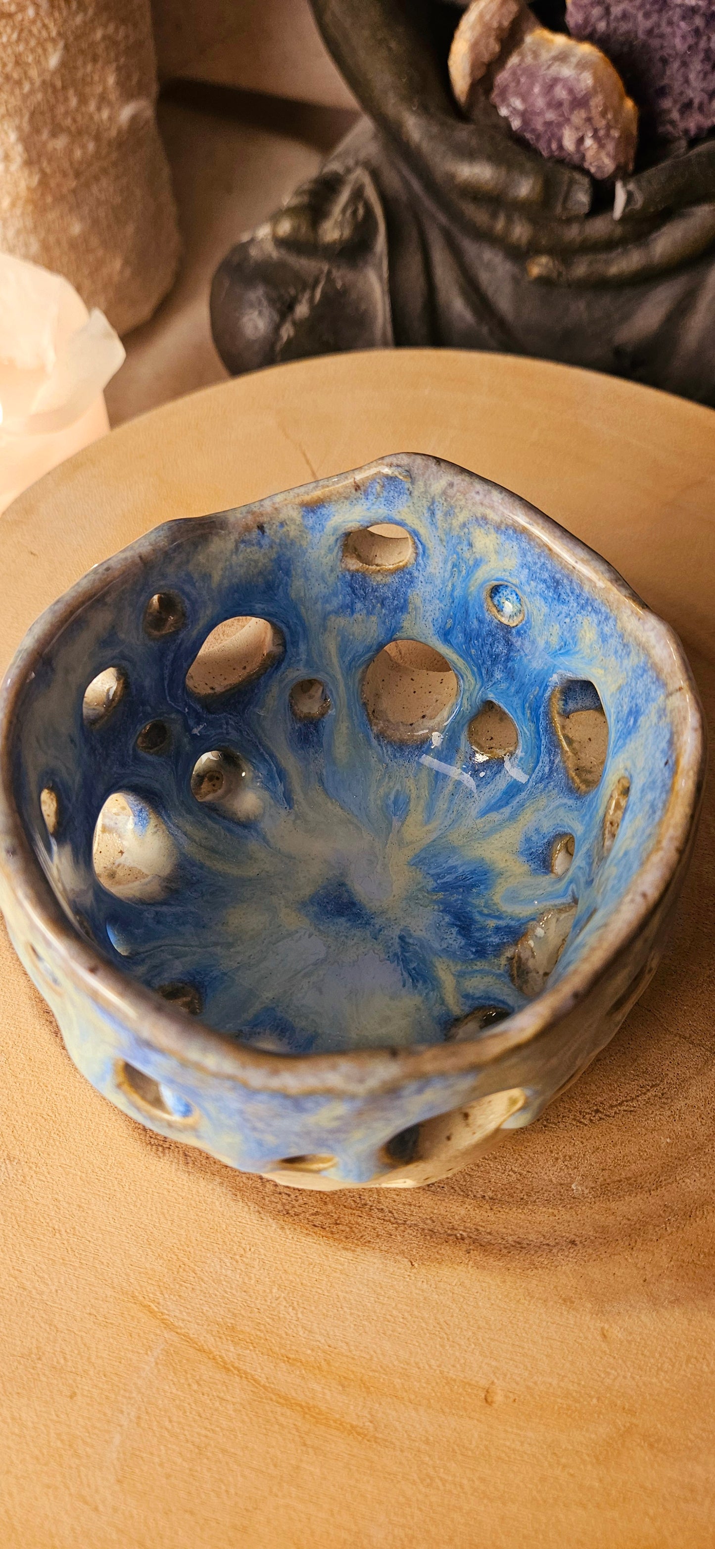 Einzigartiger Leuchtie/ Windlicht🫶 B- Ware