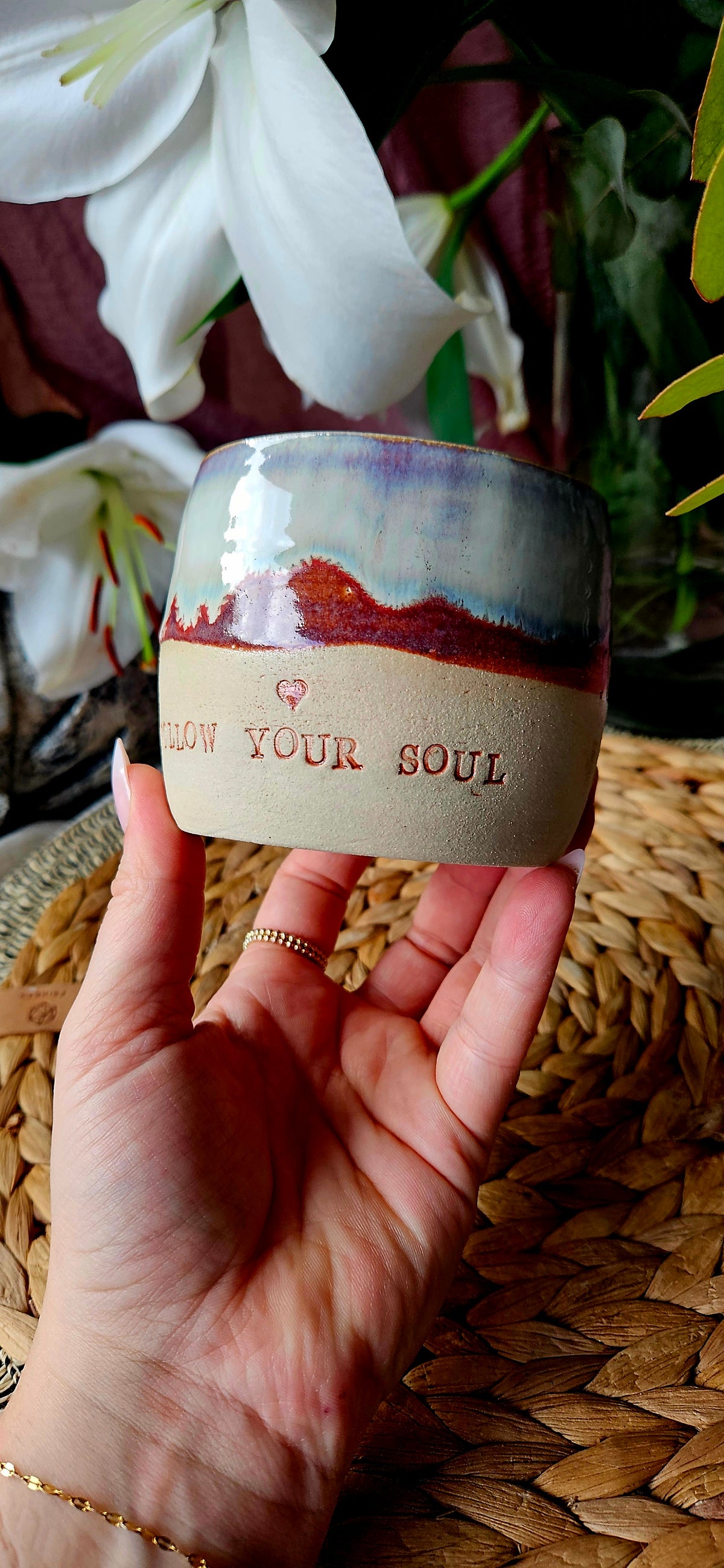 Zauberhafter ,,Follow your Soul " Becher🌷💫