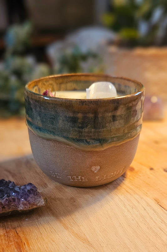 Kristallkerze ,,Be the ligt" Pumpkin🔮✨️