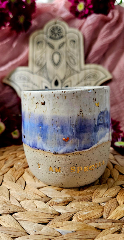 Traumhafter ,,I am Special" Becher mit Goldherzen 🥰🫶