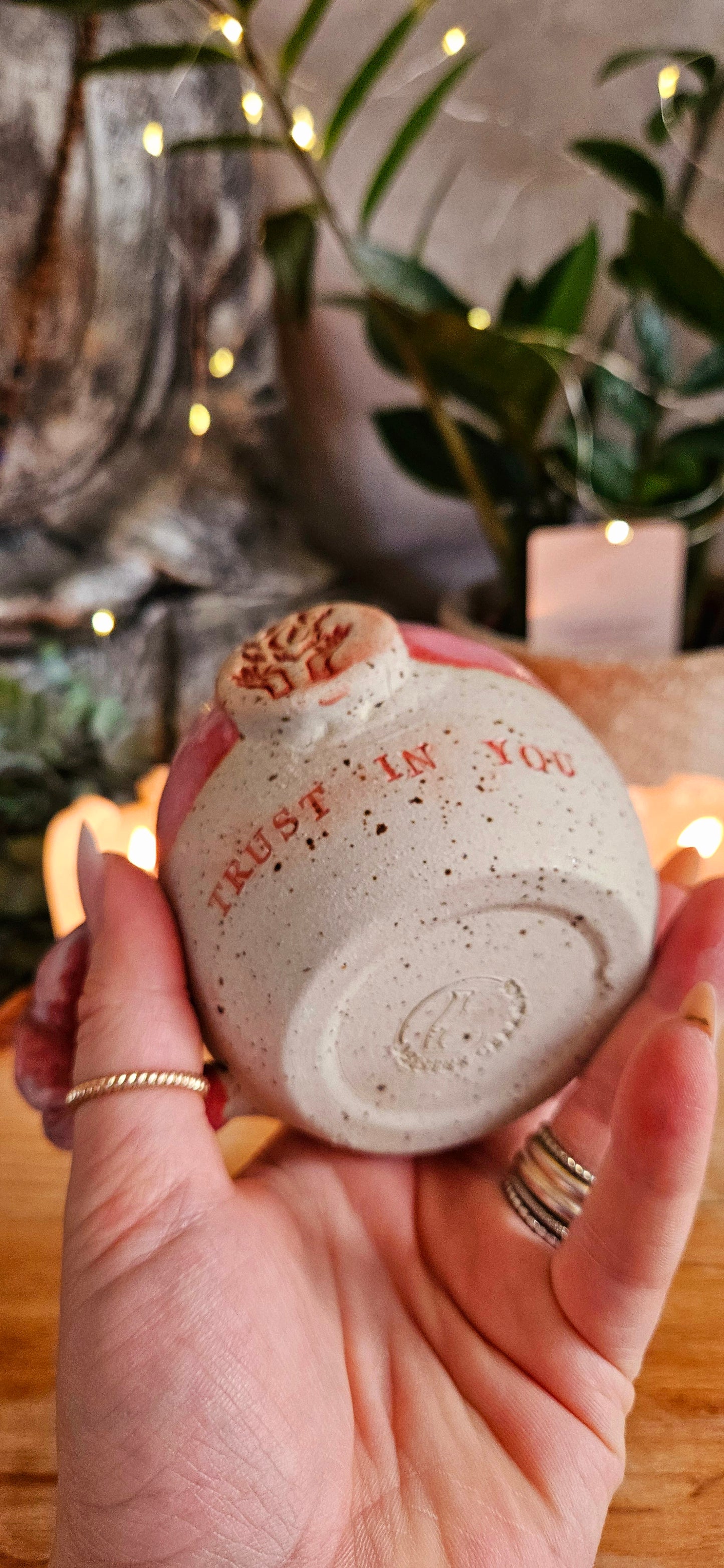 Wunderschöner ,,Trust in you" Tasse✨️🌷 B-Ware