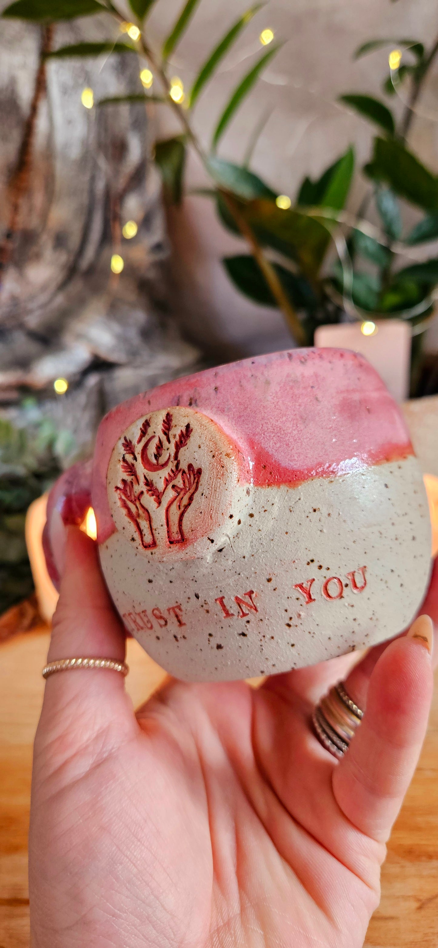 Wunderschöner ,,Trust in you" Tasse✨️🌷 B-Ware