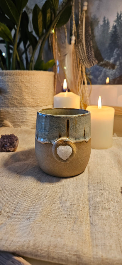 Wunderschöner Herzkristall Becher🫶🌷