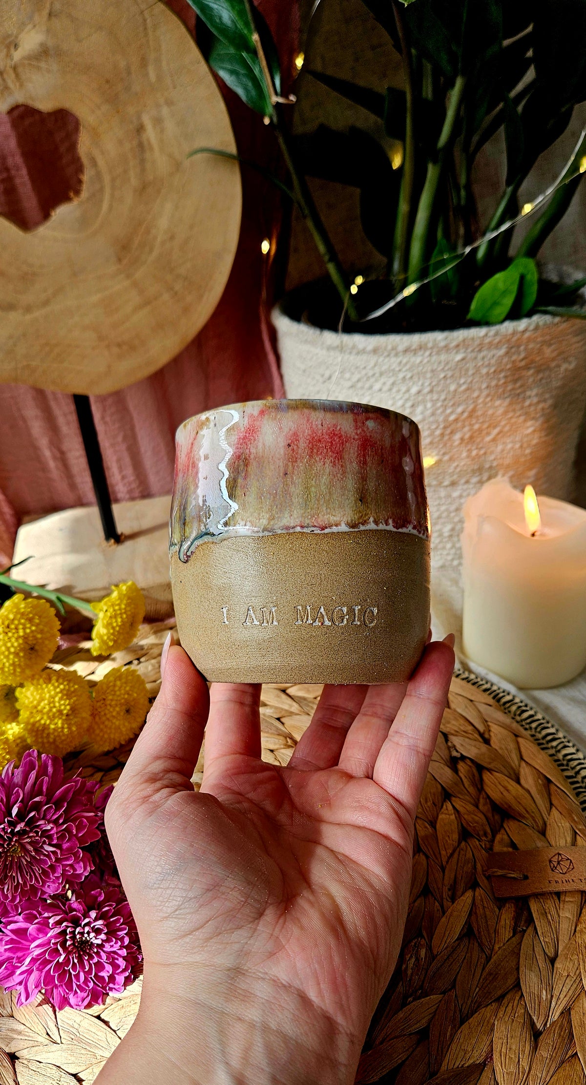 Zauberhafter ,,I am Magic" Becher in tollen Farben 💫🌷