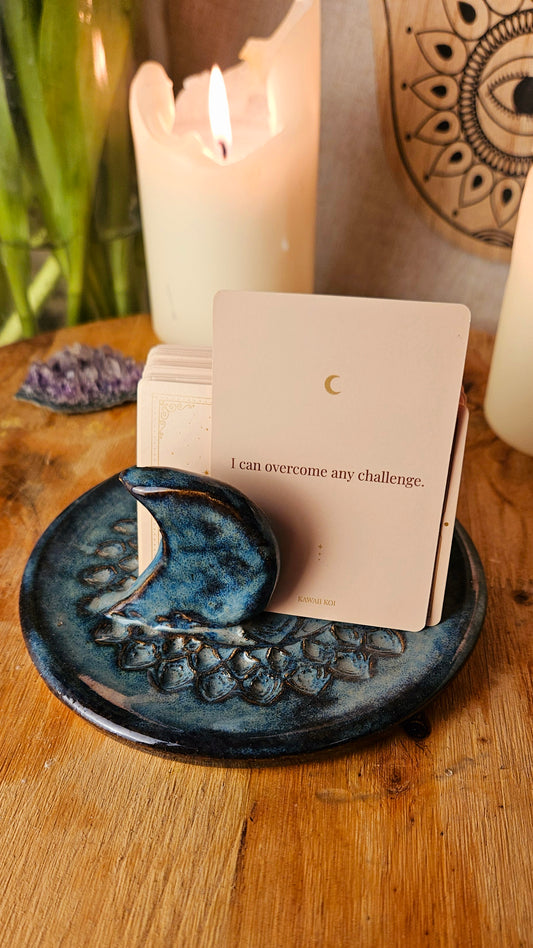 Traumhaft schöner Kartenhalter in Blau💙🌙