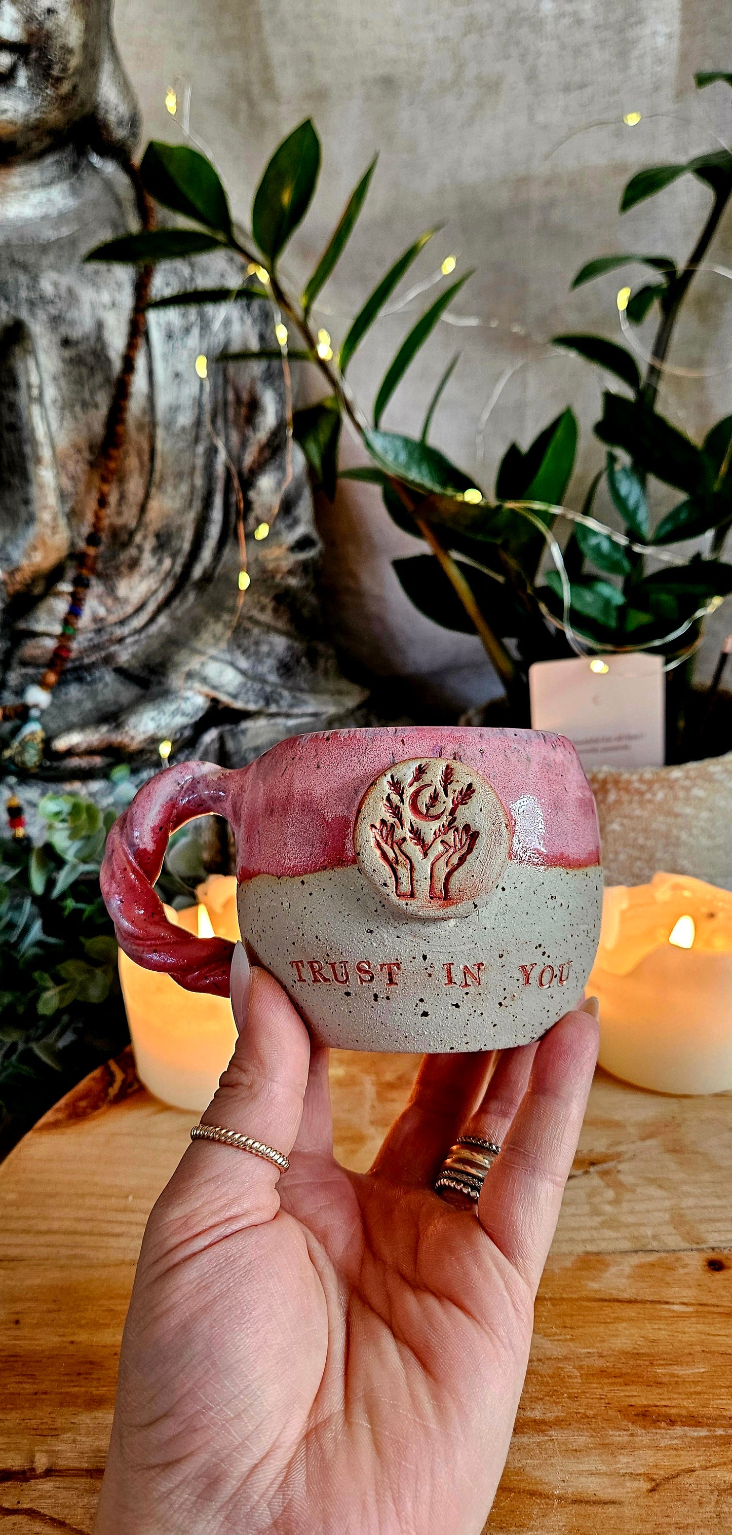 Wunderschöner ,,Trust in you" Tasse✨️🌷 B-Ware