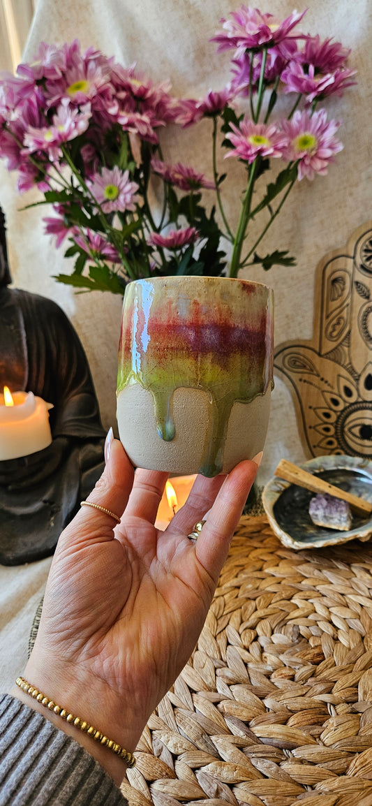 Traumhafter farbenfroher Becher🫶🌸🌷