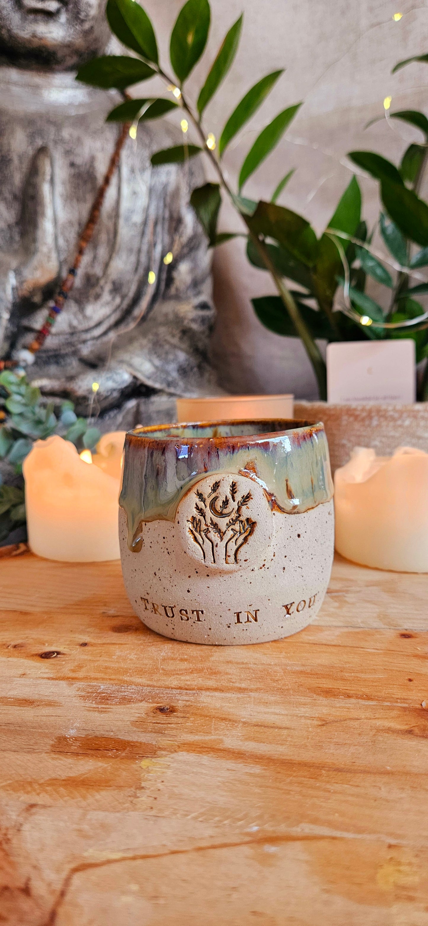 Einzigartiger ,,Trust in you" Becher💚