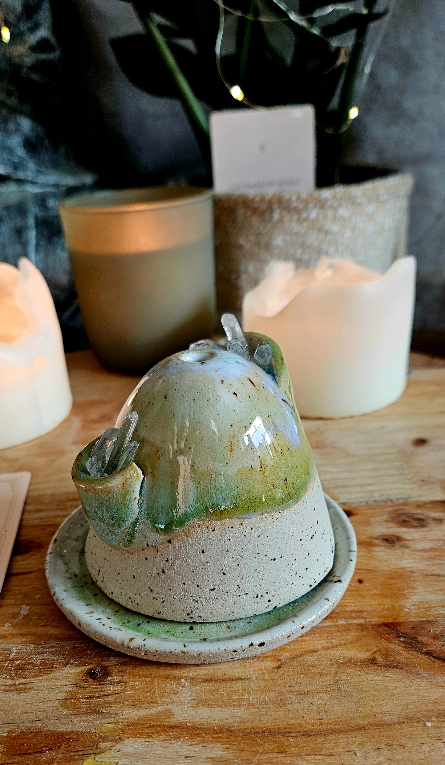 Kristall Räucherstövchen🫶✨️B-Ware